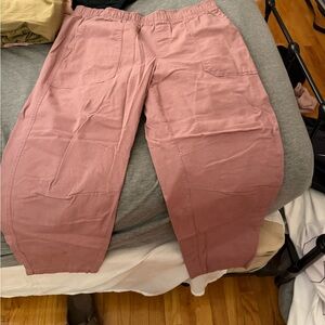 Women’s Pink Casual Pants